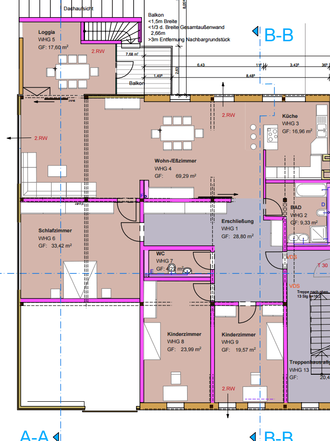 Pronájem bytu 5+1 280 m², Oberhausen, Bavorsko Pronájem bytu 5+1 280 m², Oberhausen, Bavorsko