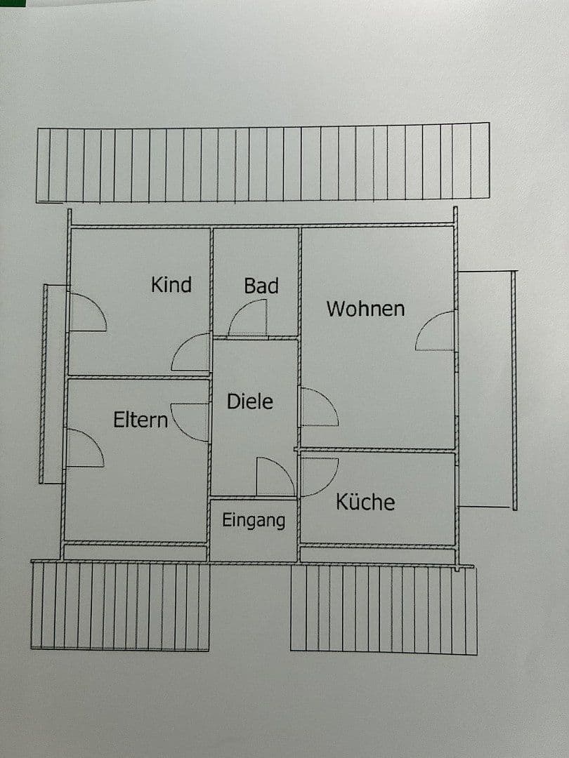 Pronájem bytu 3+1 82 m², Hungen, Hessen Pronájem bytu 3+1 82 m², Hungen, Hessen