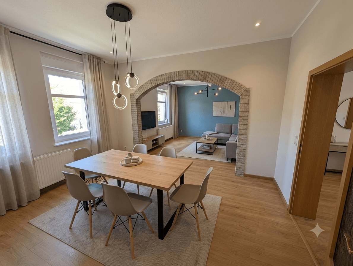Pronájem bytu 3+1 80 m², Lindenstraße 63, Weinböhla, Sasko Pronájem bytu 3+1 80 m², Lindenstraße 63, Weinböhla, Sasko