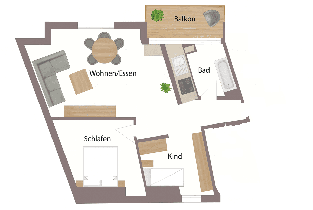 Pronájem bytu 3+1 70 m², Mauerstraße 2, Northeim, Dolní Sasko Pronájem bytu 3+1 70 m², Mauerstraße 2, Northeim, Dolní Sasko