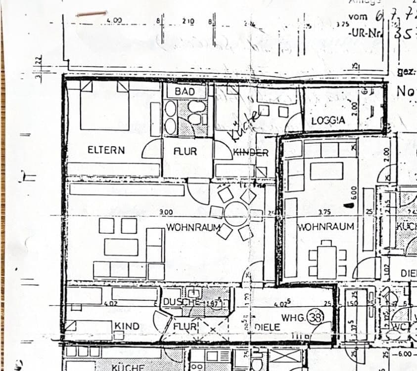 Pronájem bytu 3+1 100 m², Katharinenstraße 6, Essen, Severní Porýní-Vestfálsko Pronájem bytu 3+1 100 m², Katharinenstraße 6, Essen, Severní Porýní-Vestfálsko