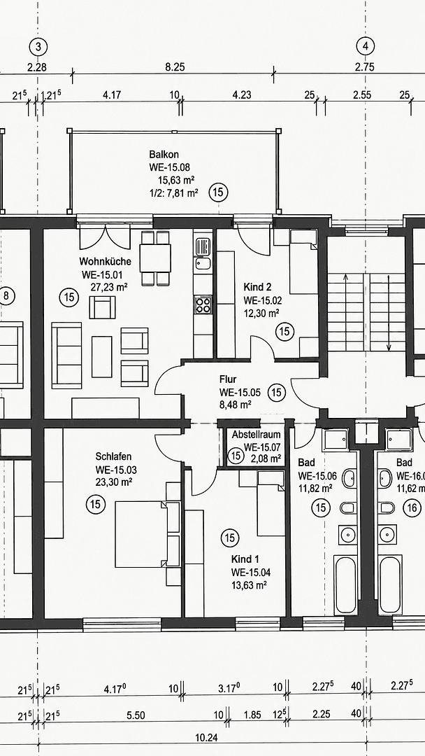 Prodej bytu 3+1 107 m², Augsburg, Bavorsko Prodej bytu 3+1 107 m², Augsburg, Bavorsko