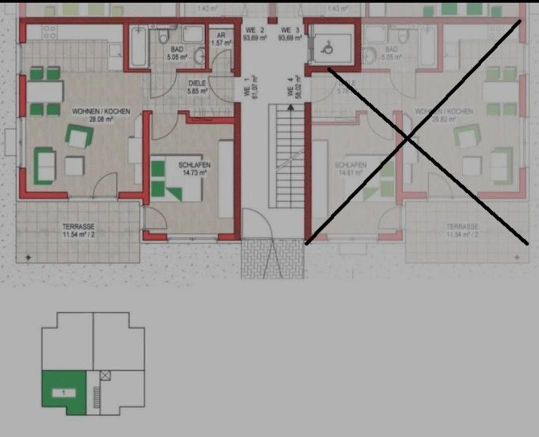 Prodej bytu 2+1 62 m², Dortmund, Severní Porýní-Vestfálsko Prodej bytu 2+1 62 m², Dortmund, Severní Porýní-Vestfálsko