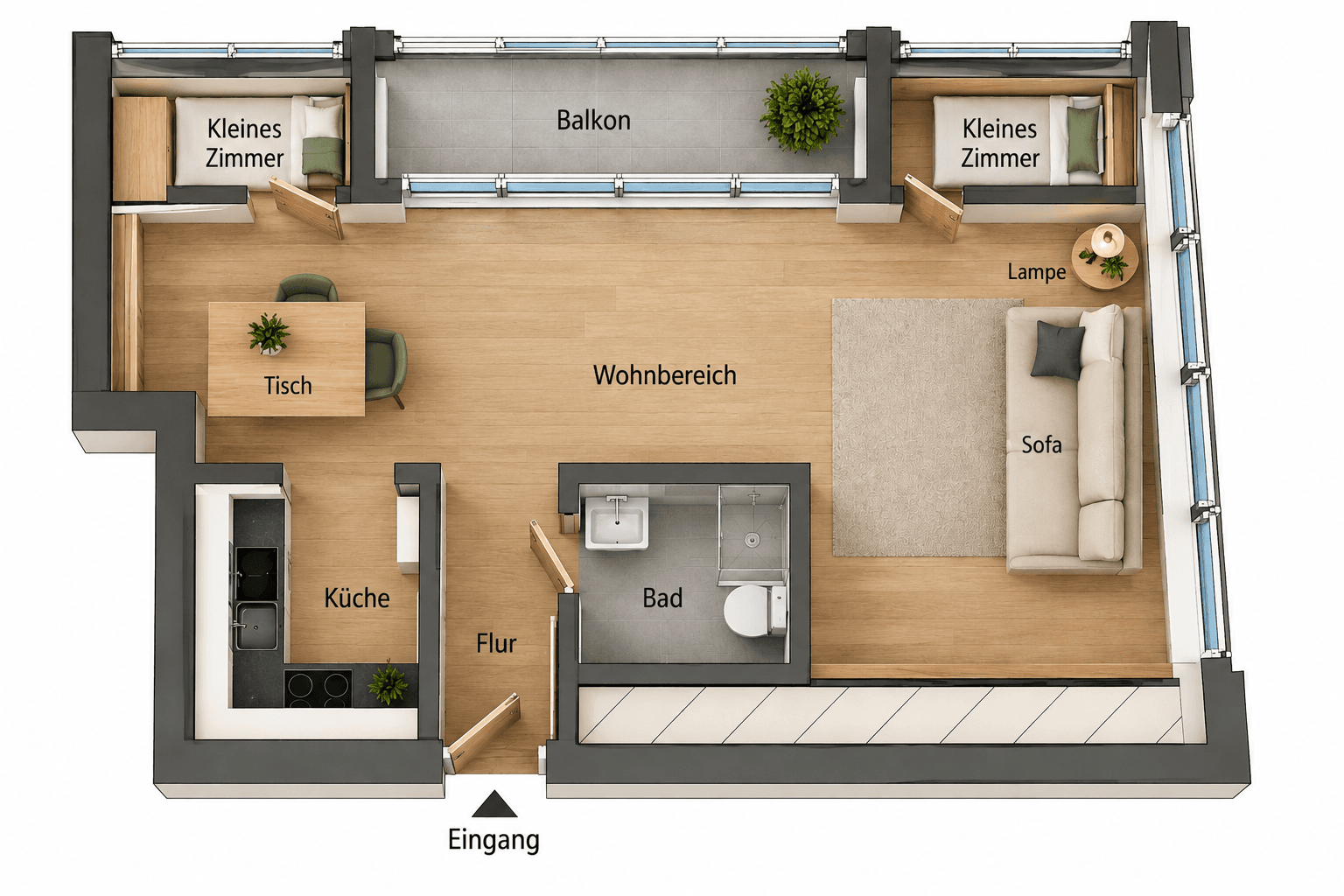 Prodej bytu 1+1 29 m², Cuxhavener Strasse 41, Cuxhaven, Dolní Sasko Prodej bytu 1+1 29 m², Cuxhavener Strasse 41, Cuxhaven, Dolní Sasko