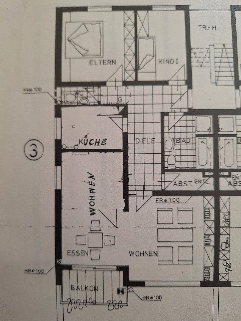 Prodej bytu 3+1 99 m², Molenseten 60, Osnabrück, Dolní Sasko Prodej bytu 3+1 99 m², Molenseten 60, Osnabrück, Dolní Sasko
