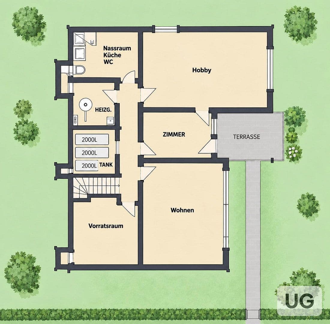 Prodej domu 178 m², pozemek 493 m², Kirchheim unter Teck, Bádensko-Württembersko Prodej domu 178 m², pozemek 493 m², Kirchheim unter Teck, Bádensko-Württembersko