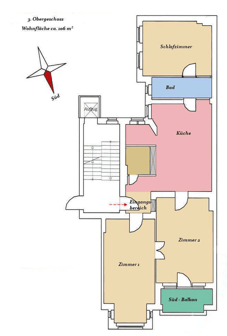 Prodej bytu 4+kk 106 m², Berlin, Berlín Prodej bytu 4+kk 106 m², Berlin, Berlín
