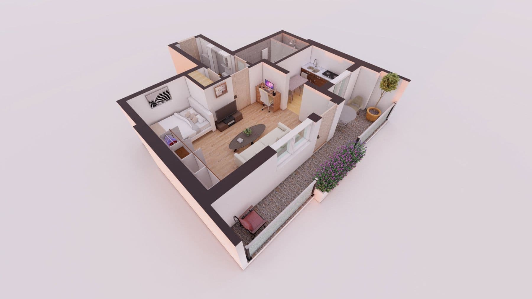 Prodej bytu 1+kk 42 m², Albert-Schweitzer-Str.65, München, Bavorsko Prodej bytu 1+kk 42 m², Albert-Schweitzer-Str.65, München, Bavorsko