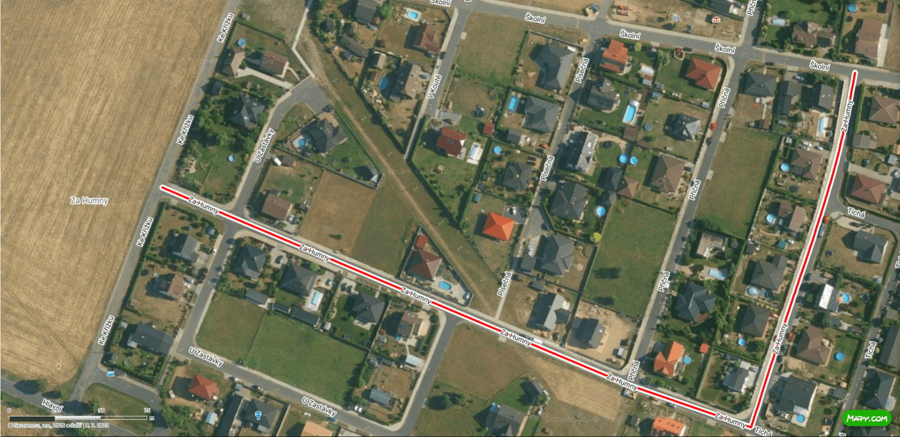 Prodej pozemku 1.203 m², Žehušice, Středočeský kraj Prodej pozemku 1.203 m², Žehušice, Středočeský kraj