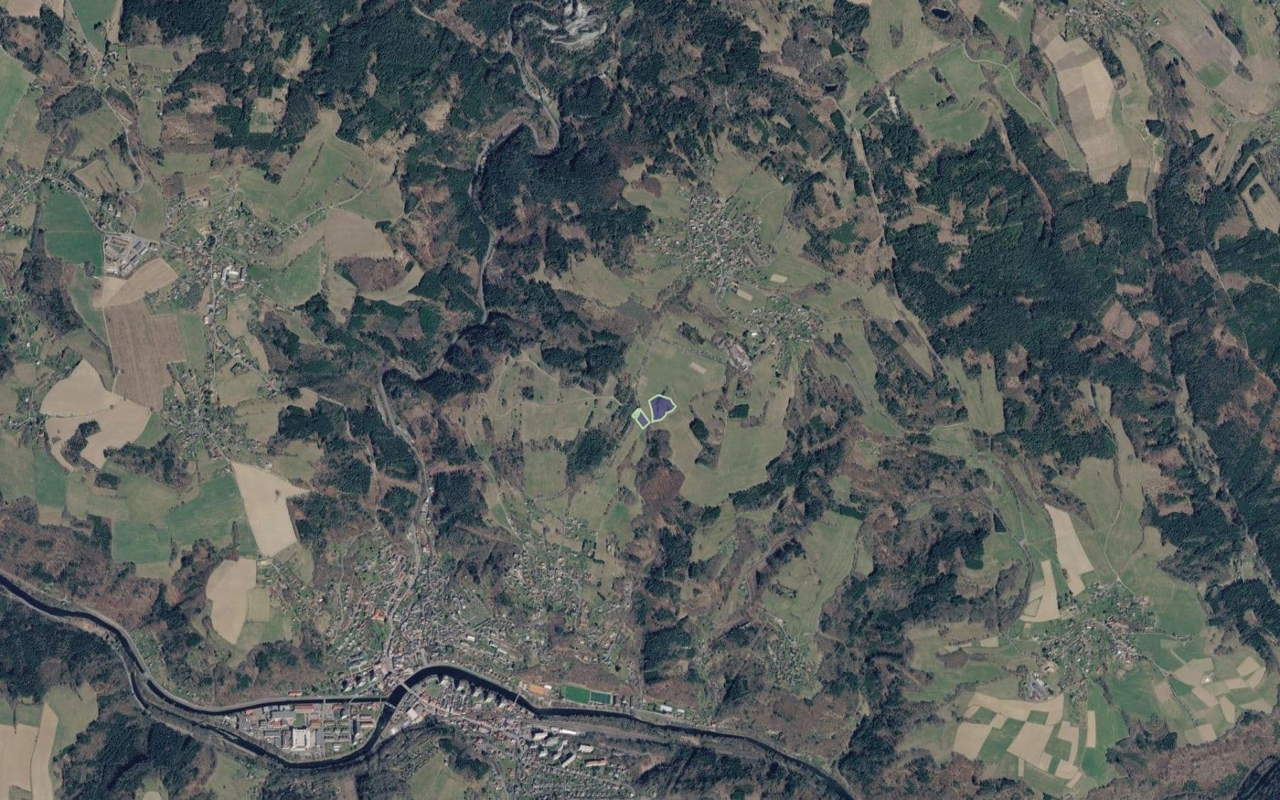 Prodej pozemku 1.955 m², Železný Brod, Liberecký kraj Prodej pozemku 1.955 m², Železný Brod, Liberecký kraj