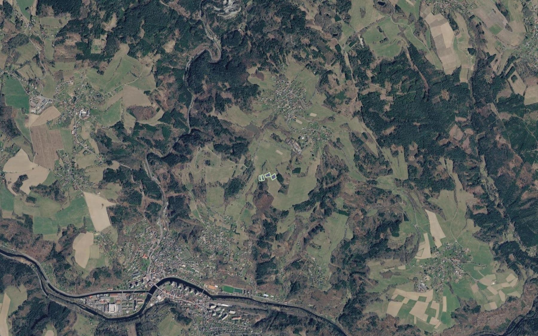 Prodej pozemku 1.097 m², Železný Brod, Liberecký kraj Prodej pozemku 1.097 m², Železný Brod, Liberecký kraj