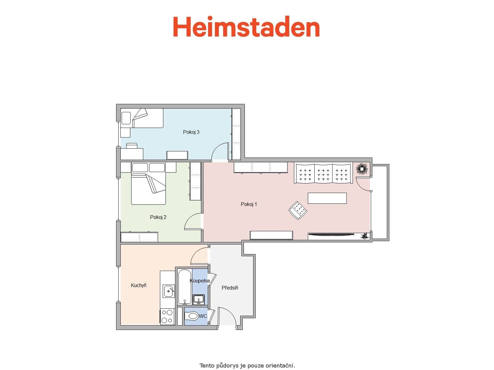 Pronájem bytu 3+1 59 m², Ostrovského, Havířov, Moravskoslezský kraj Pronájem bytu 3+1 59 m², Ostrovského, Havířov, Moravskoslezský kraj