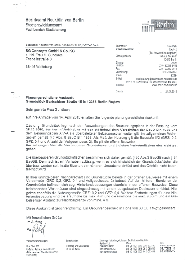 Prodej pozemku 1.089 m², Bartschiner Straße 15, Berlin, Berlín Prodej pozemku 1.089 m², Bartschiner Straße 15, Berlin, Berlín