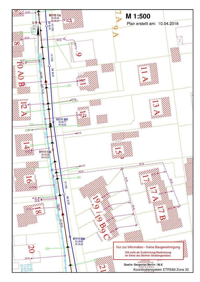 Prodej pozemku 1.089 m², Bartschiner Straße 15, Berlin, Berlín Prodej pozemku 1.089 m², Bartschiner Straße 15, Berlin, Berlín