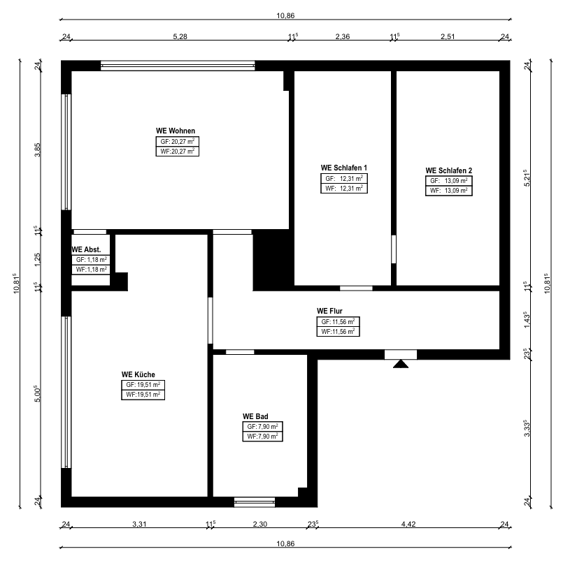Prodej bytu 3+kk 86 m², Neusser Str. 723, Köln, Severní Porýní-Vestfálsko Prodej bytu 3+kk 86 m², Neusser Str. 723, Köln, Severní Porýní-Vestfálsko
