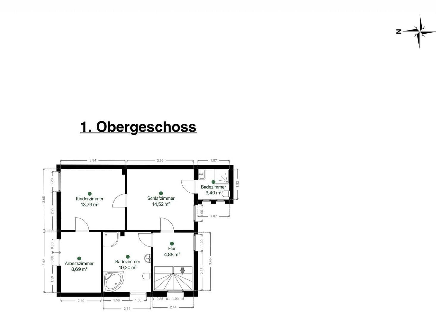 Prodej domu 156 m², pozemek 379 m², Oer-Erkenschwick, Severní Porýní-Vestfálsko Prodej domu 156 m², pozemek 379 m², Oer-Erkenschwick, Severní Porýní-Vestfálsko