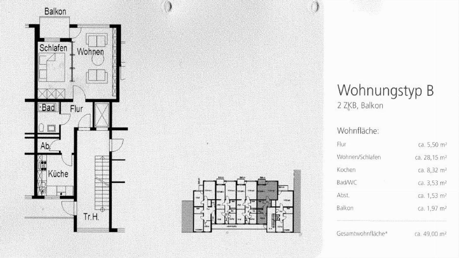 Pronájem bytu 2+1 49 m², Mannheim, Bádensko-Württembersko Pronájem bytu 2+1 49 m², Mannheim, Bádensko-Württembersko