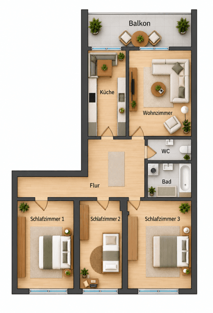 Prodej bytu 4+1 91 m², Längenfeldweg, Murnau a. Staffelsee, Bavorsko Prodej bytu 4+1 91 m², Längenfeldweg, Murnau a. Staffelsee, Bavorsko