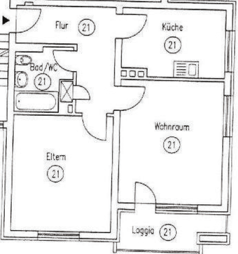 Pronájem bytu 2+kk 56 m², Hörigstraße 4, Dortmund, Severní Porýní-Vestfálsko Pronájem bytu 2+kk 56 m², Hörigstraße 4, Dortmund, Severní Porýní-Vestfálsko