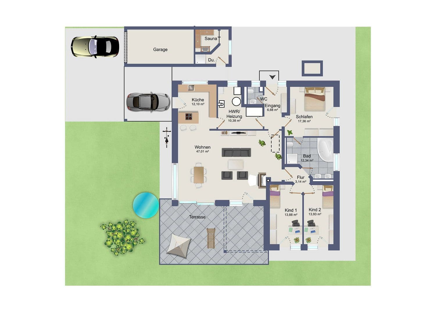 Prodej domu 146 m², pozemek 538 m², Laupheim, Bádensko-Württembersko Prodej domu 146 m², pozemek 538 m², Laupheim, Bádensko-Württembersko