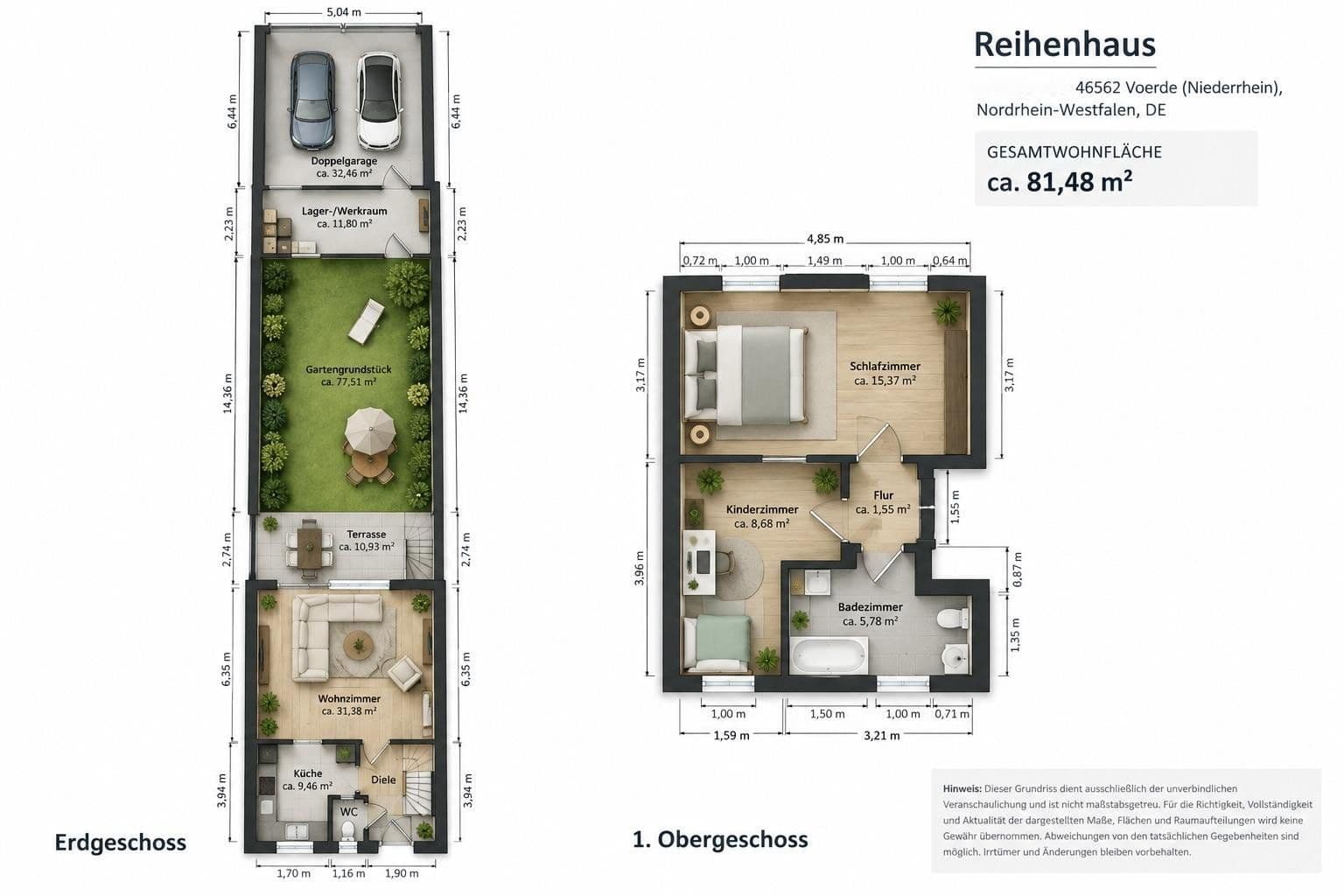Prodej domu 82 m², pozemek 286 m², Voerde (Niederrhein), Severní Porýní-Vestfálsko Prodej domu 82 m², pozemek 286 m², Voerde (Niederrhein), Severní Porýní-Vestfálsko