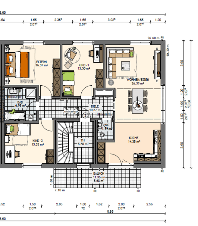 Pronájem bytu 4+1 120 m², Wiesengrund 29A, Elmenhorst, Šlesvicko-Holštýnsko Pronájem bytu 4+1 120 m², Wiesengrund 29A, Elmenhorst, Šlesvicko-Holštýnsko