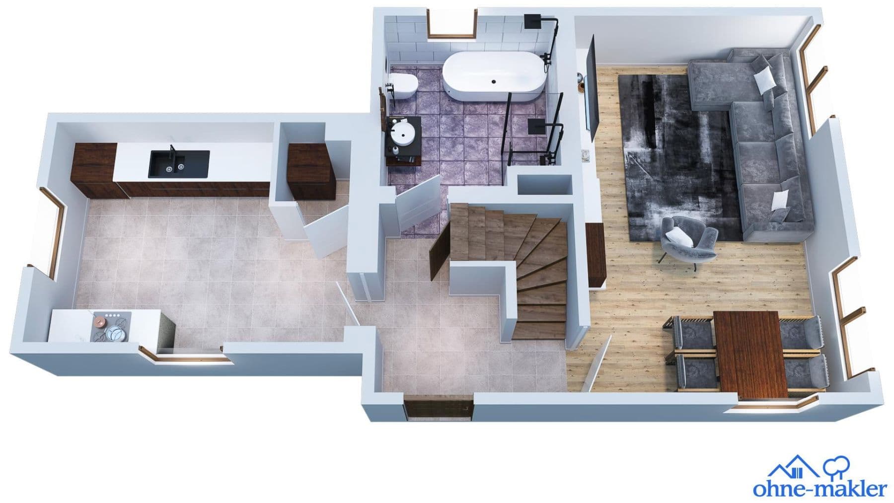 Prodej domu 182 m², pozemek 490 m², Hauptstraße 23A, Aßlar, Hessen Prodej domu 182 m², pozemek 490 m², Hauptstraße 23A, Aßlar, Hessen
