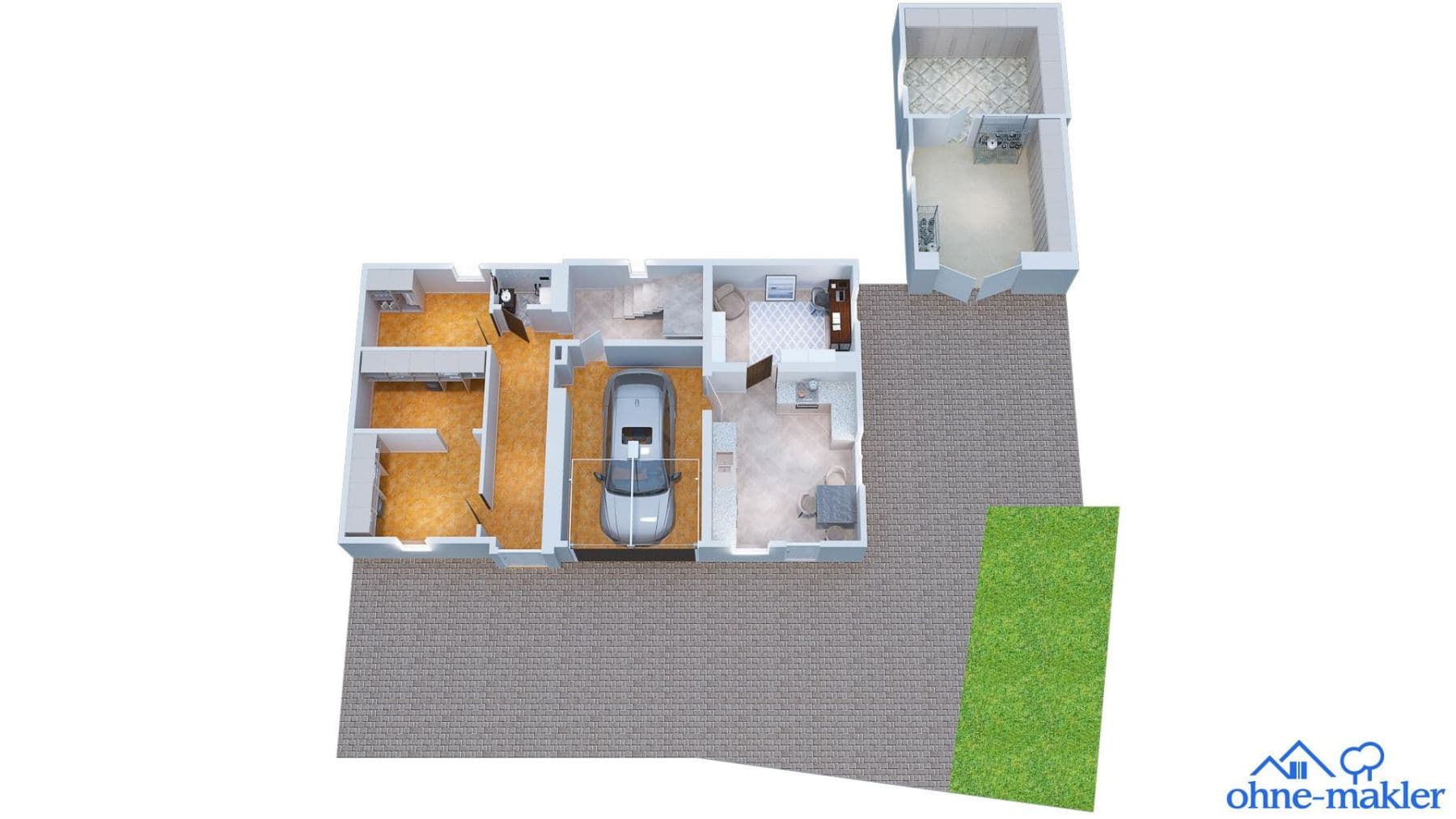 Prodej domu 163 m², pozemek 490 m², Hauptstraße 23, Aßlar, Hessen Prodej domu 163 m², pozemek 490 m², Hauptstraße 23, Aßlar, Hessen