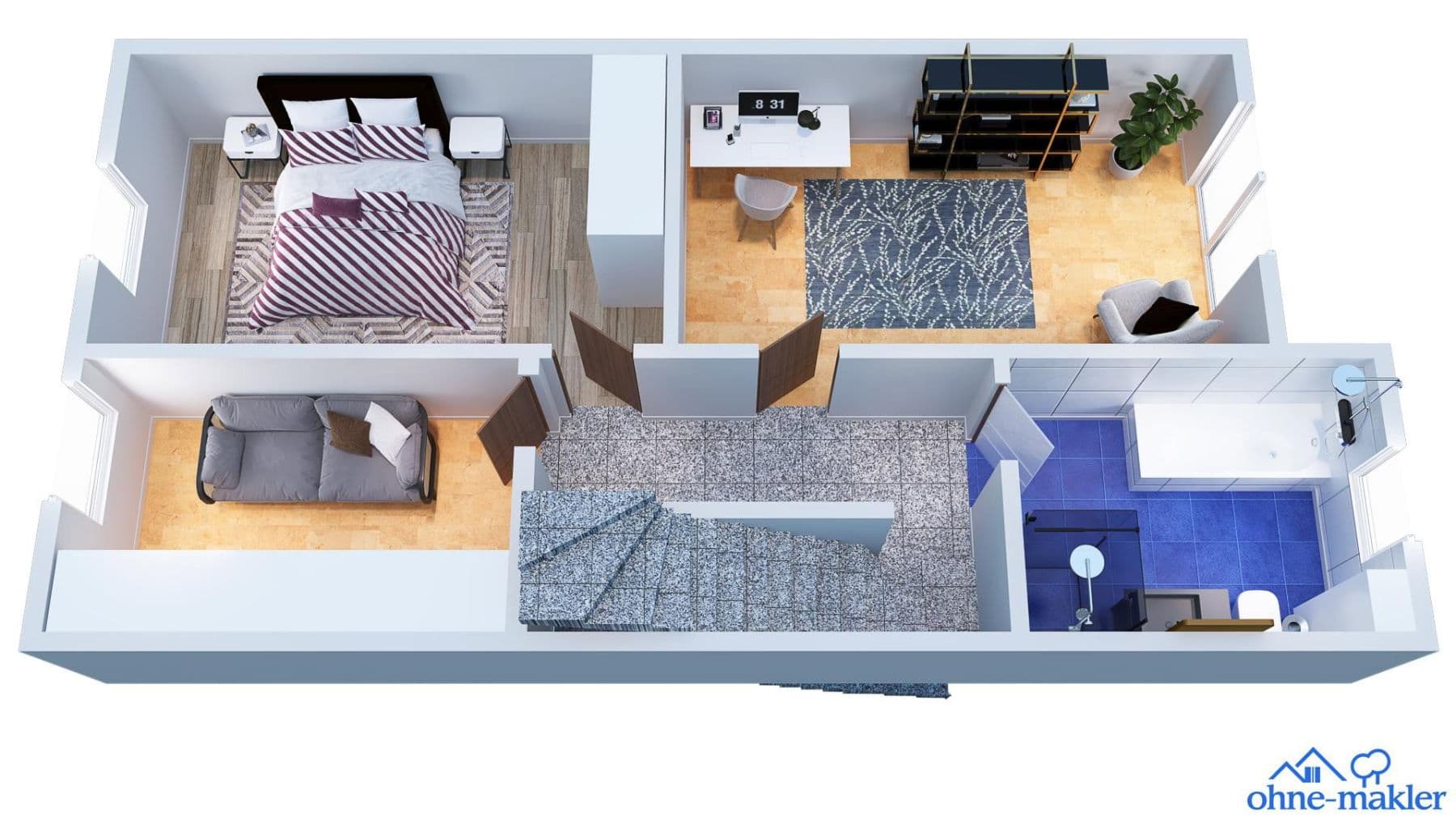 Prodej domu 134 m², pozemek 390 m², Alter Darmstädter Weg 15a, Roßdorf, Hessen Prodej domu 134 m², pozemek 390 m², Alter Darmstädter Weg 15a, Roßdorf, Hessen