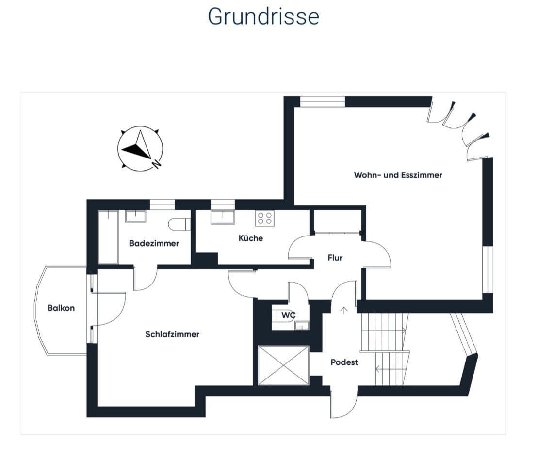 Prodej bytu 2+1 65 m², Hamburg, Hamburg Prodej bytu 2+1 65 m², Hamburg, Hamburg