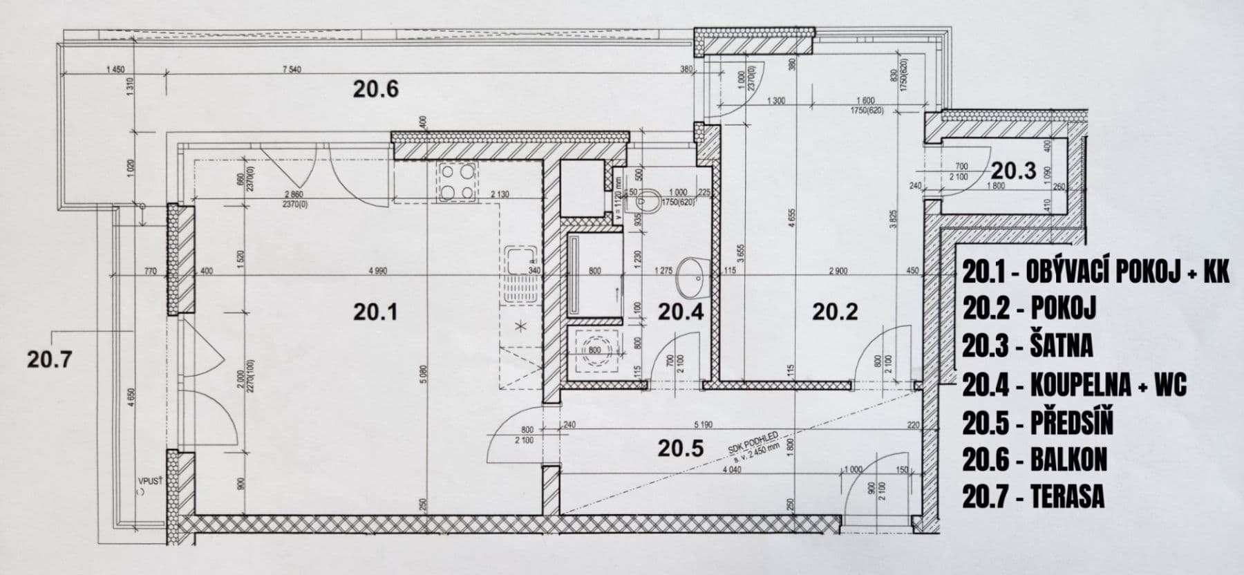 Pronájem bytu 2+kk 60 m², Klapálkova, Praha, Praha Pronájem bytu 2+kk 60 m², Klapálkova, Praha, Praha