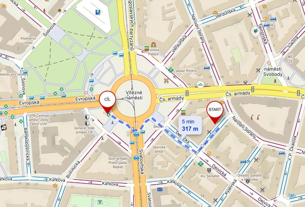 Pronájem bytu 2+1 110 m², Na Hutích, Praha, Praha Pronájem bytu 2+1 110 m², Na Hutích, Praha, Praha