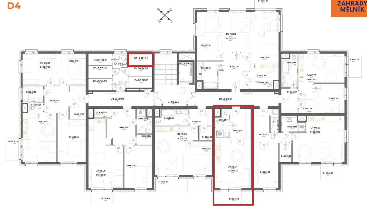 Prodej bytu 1+kk 38 m², Bezručova, Mělník, Středočeský kraj Prodej bytu 1+kk 38 m², Bezručova, Mělník, Středočeský kraj