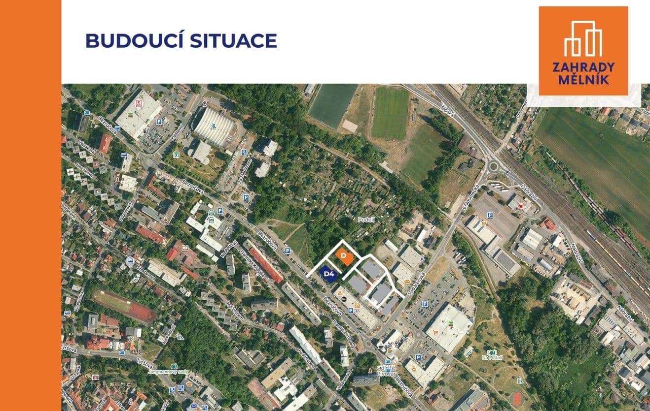 Prodej bytu 1+kk 38 m², Bezručova, Mělník, Středočeský kraj Prodej bytu 1+kk 38 m², Bezručova, Mělník, Středočeský kraj