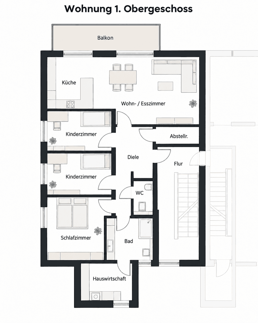 Pronájem bytu 4+1 120 m², Im Mainzertal 4, Rheinbach, Severní Porýní-Vestfálsko Pronájem bytu 4+1 120 m², Im Mainzertal 4, Rheinbach, Severní Porýní-Vestfálsko