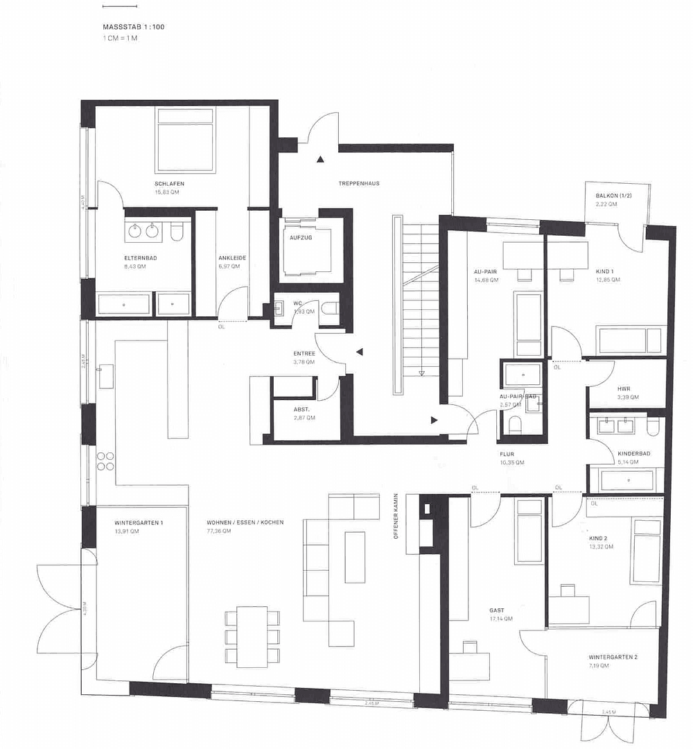 Pronájem bytu 6+1 218 m², Wilhelmstraße, München, Bavorsko Pronájem bytu 6+1 218 m², Wilhelmstraße, München, Bavorsko