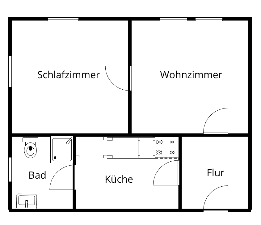 Pronájem bytu 2+1 50 m², Richard-Wagner-Str. 11, Freital, Sasko Pronájem bytu 2+1 50 m², Richard-Wagner-Str. 11, Freital, Sasko