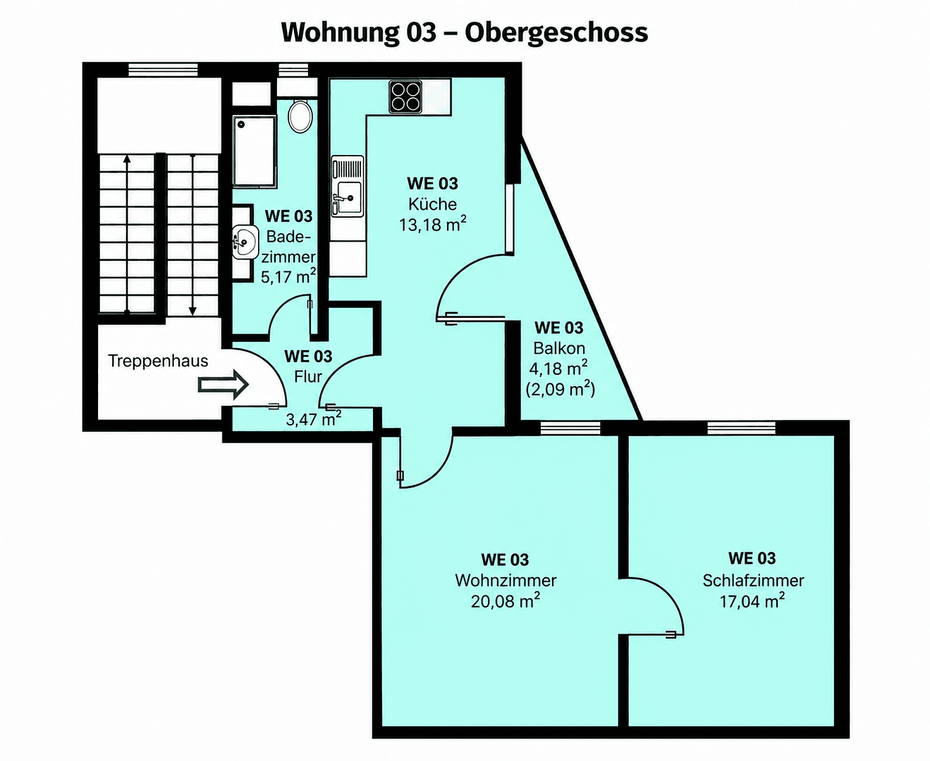 Pronájem bytu 2+1 61 m², Am Mellensee, Braniborsko Pronájem bytu 2+1 61 m², Am Mellensee, Braniborsko