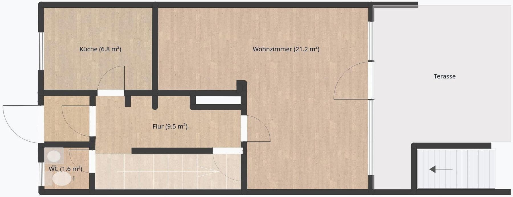 Prodej domu 75 m², pozemek 318 m², Bayreuth, Bavorsko Prodej domu 75 m², pozemek 318 m², Bayreuth, Bavorsko