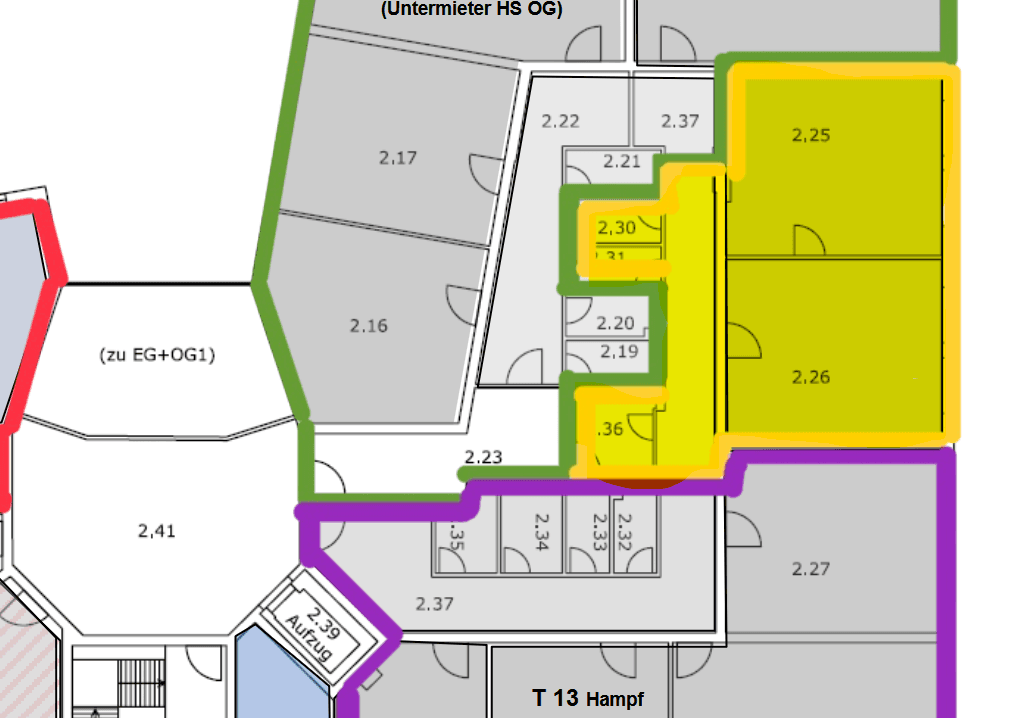 Pronájem kanceláře 89 m², Badstraße 24a, Offenburg, Bádensko-Württembersko Pronájem kanceláře 89 m², Badstraße 24a, Offenburg, Bádensko-Württembersko
