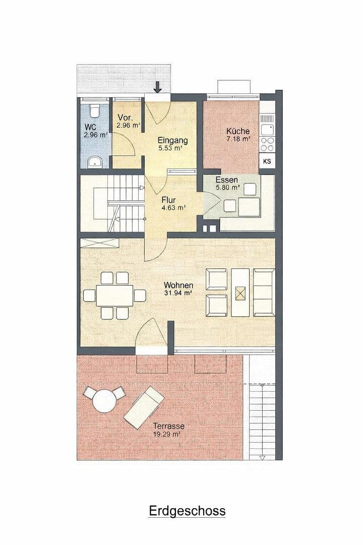 Prodej domu 144 m², pozemek 314 m², Krailling, Bavorsko Prodej domu 144 m², pozemek 314 m², Krailling, Bavorsko