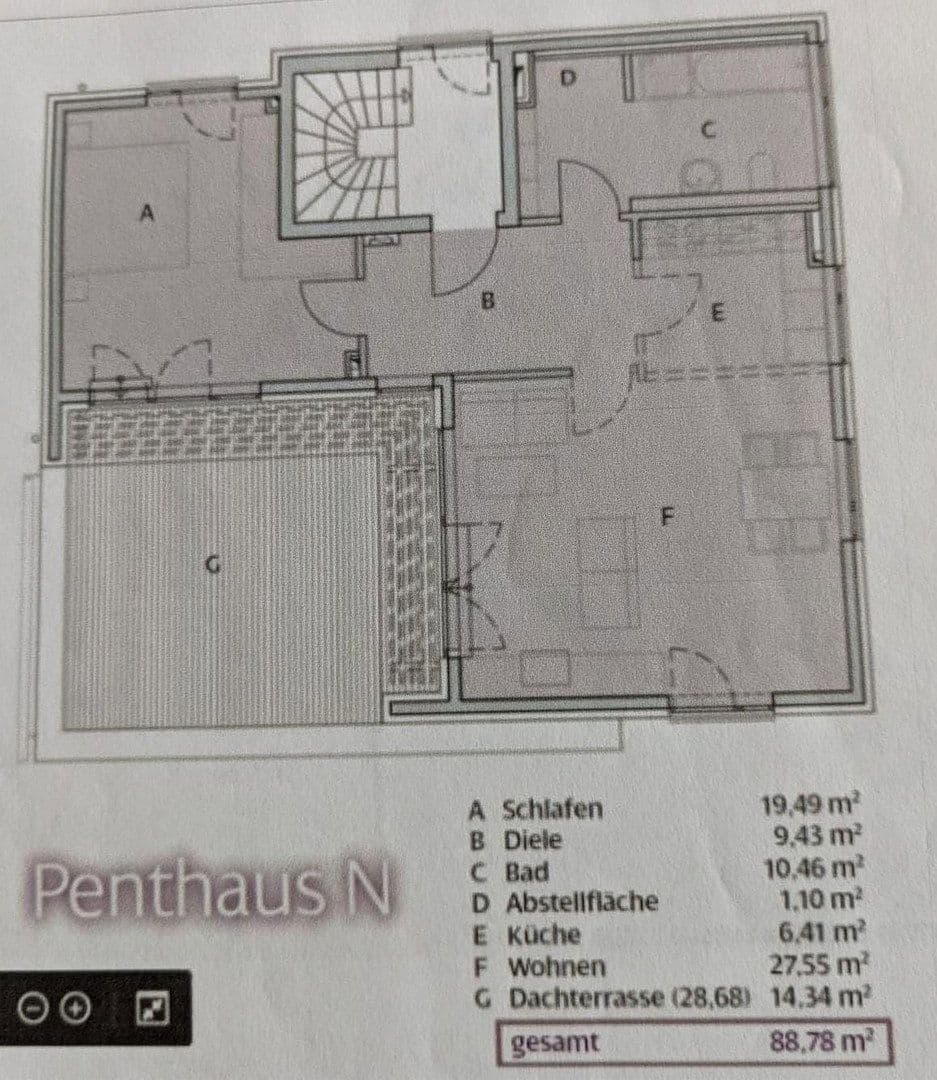 Pronájem bytu 2+1 89 m², Frankfurt, Hessen Pronájem bytu 2+1 89 m², Frankfurt, Hessen