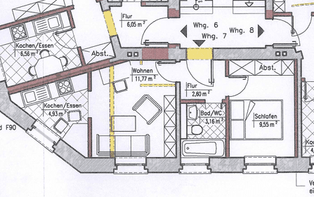 Prodej bytu 2+1 32 m², Pfeiffersgasse 9, Erfurt, Durynsko Prodej bytu 2+1 32 m², Pfeiffersgasse 9, Erfurt, Durynsko