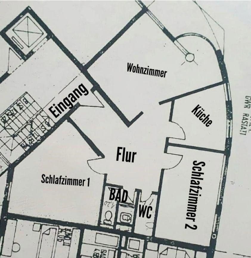 Prodej bytu 3+1 99 m², Bahnhofstr. 22, Rastatt, Bádensko-Württembersko Prodej bytu 3+1 99 m², Bahnhofstr. 22, Rastatt, Bádensko-Württembersko