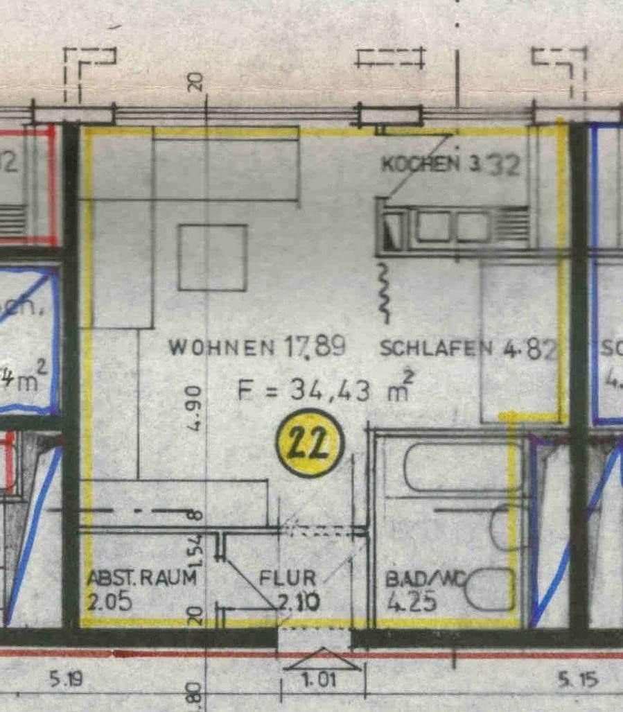 Prodej bytu 1+1 35 m², Wilhelm-Hauff-Strass 22, Augsburg, Bavorsko Prodej bytu 1+1 35 m², Wilhelm-Hauff-Strass 22, Augsburg, Bavorsko