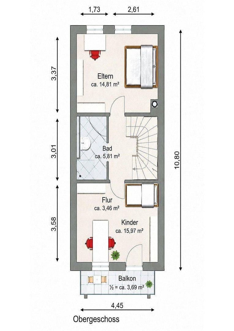 Prodej domu 126 m², pozemek 205 m², Geretsried, Bavorsko Prodej domu 126 m², pozemek 205 m², Geretsried, Bavorsko