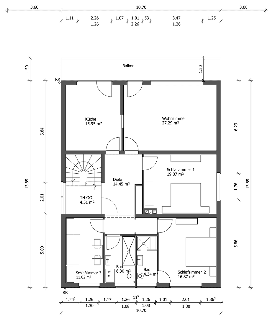 Prodej bytu 4+1 120 m², Bernkastel-Kues, Porýní-Falc Prodej bytu 4+1 120 m², Bernkastel-Kues, Porýní-Falc