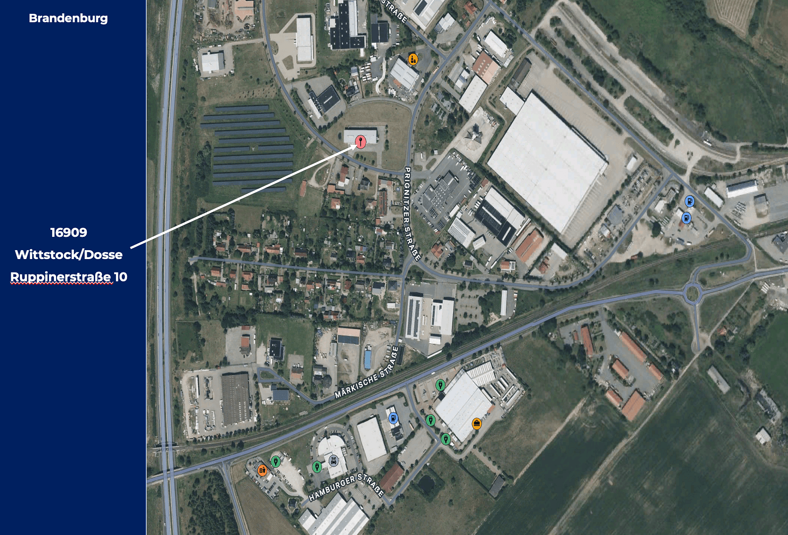 Prodej nebytového prostoru 12.919 m², Ruppiner Straße 10, Wittstock/Dosse, Braniborsko Prodej nebytového prostoru 12.919 m², Ruppiner Straße 10, Wittstock/Dosse, Braniborsko