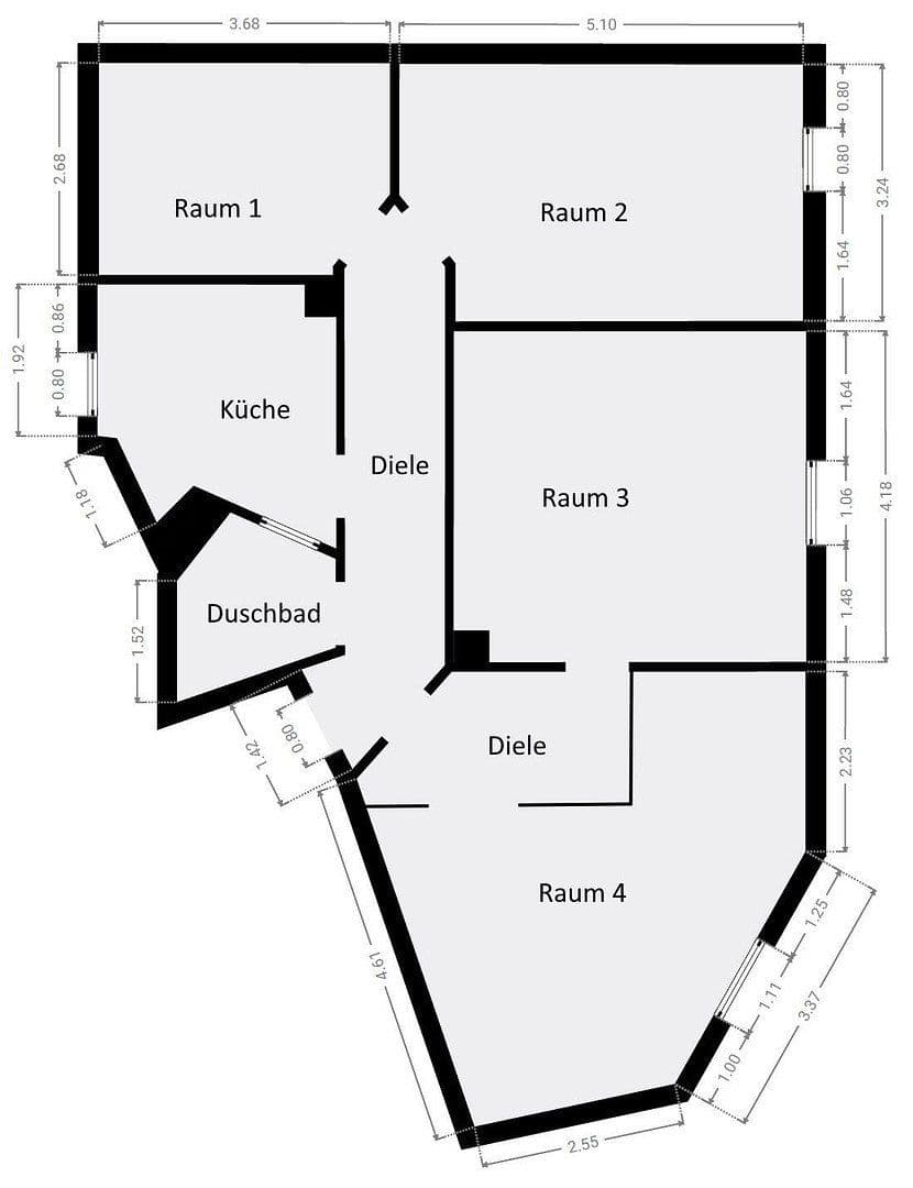 Pronájem bytu 4+1 78 m², Altstadtring 25, Braunschweig, Dolní Sasko Pronájem bytu 4+1 78 m², Altstadtring 25, Braunschweig, Dolní Sasko