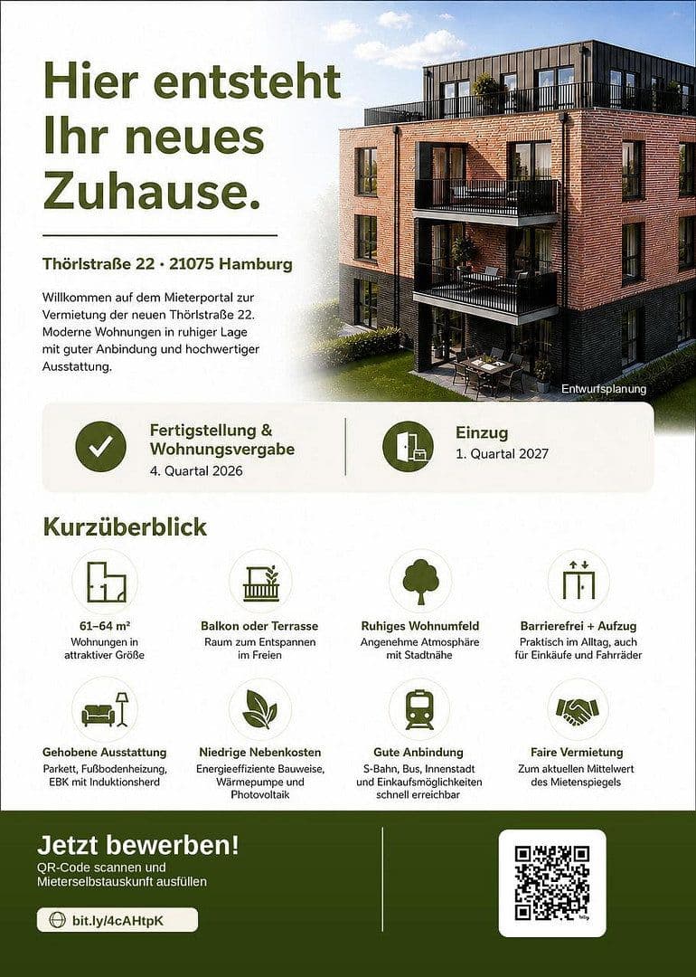 Pronájem bytu 3+1 65 m², Thörlstrasse, 22, Hamburg, Hamburg Pronájem bytu 3+1 65 m², Thörlstrasse, 22, Hamburg, Hamburg